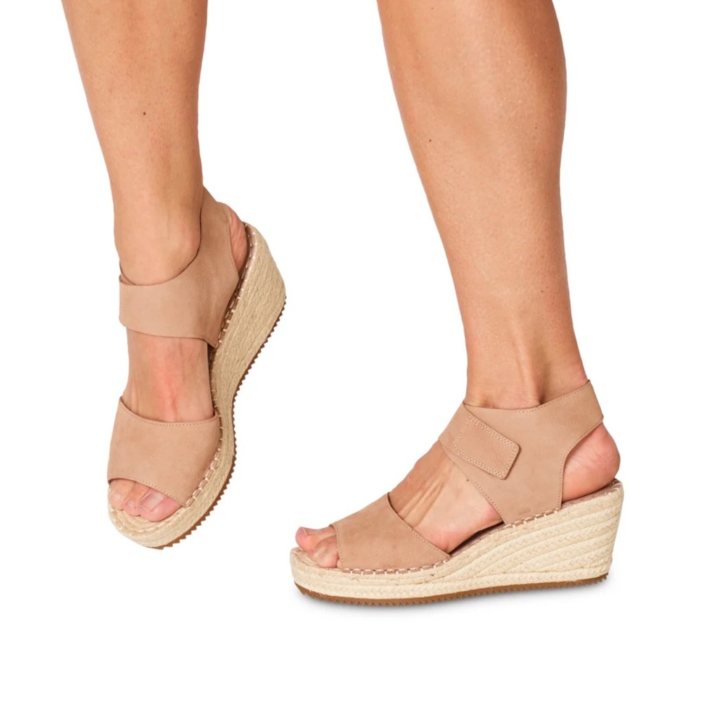EILEEN FISHER Weslia Espadrille Platform Wedge Sandal in Twilight
